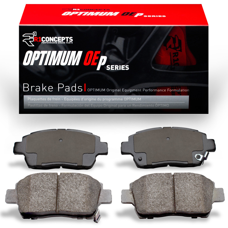 Toyota Echo Brake Pads - Front - R1 Concepts - Optimum OE - `00-`15